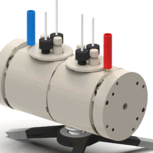 Magnetic Mount Front Contact Photo-Electrochemical H-Cell