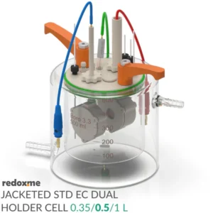 Jacketed Standard Electrochemical Dual Holder Cell