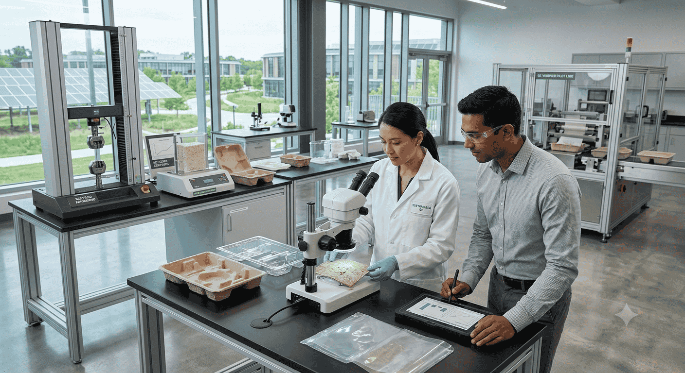 Quality Control for Sustainable Packaging in GCC