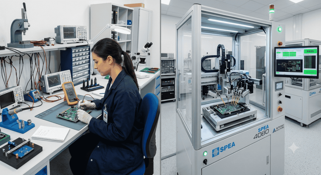 Manual vs Automated Testing Machines