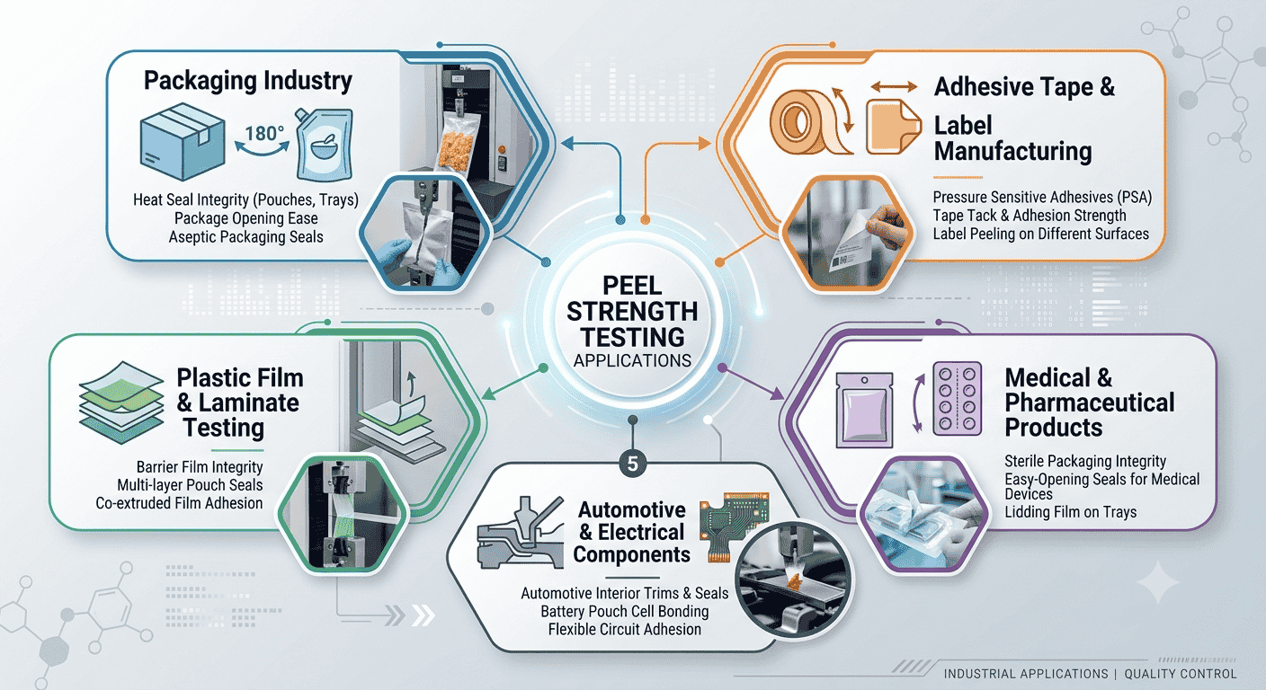 Peel Strength Testing Machine